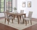 Riverdale - 5 Piece Dining Set - Light Brown