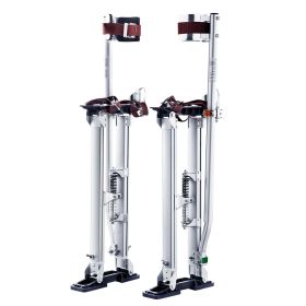 VEVOR Drywall Stilts Aluminum Tool Stilts 24''-40'' Adjustable Painting Silver