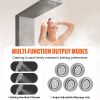 VEVOR Shower Panel System, 4 Shower Modes Shower Panel Tower, Rainfall, Waterfall, 5 Full Body Massage Jets and 3-Setting Handheld Shower Head with 59