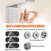 VEVOR Shower Panel System, 6 Shower Modes, LED & Display Shower Panel Tower, Rainfall, Waterfall, 4 Body Massage Jets, Tub Spout, Handheld Shower Head