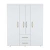 Armoire Elma, Bedroom, White