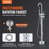 VEVOR Freestanding Bathtub Faucet Floor Mount Two Water Modes 360¬∞ for Bathing