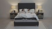 GoodVibeSleep 11.5 inch Calm Hybrid Foam and Coil Flex Head Mattress, Queen Size