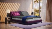 GoodVibeSleep Calm Mattress and Adjustable Base Comfort Ensemble, King Size