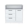 Drawer Dresser Torrey, Bedroom, White