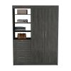 Armoire Rumanu, Bedroom, Smokey Oak