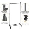 33lbs Garment Racks 3.12ft-4.80ft Height Adjustable Clothes Stand Foldable Clothes Hanger with Wheels