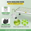 VEVOR Hydroponics Growing System, 36 Sites 4 Food-Grade PVC-U Pipes, 1 Layer Indoor Planting Kit with Water Pump, Timer, Nest Basket, Sponge for Fruit