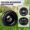 VEVOR Lawn Mower Tires with Rim, 11x4-7" Tubeless Tractor Tires, 2-Pack Tire and Wheel Assemby, Flat-free PU Tire, 3.4" Centered Hub, 3/4" Bushing Siz