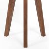 Caspian - Round Accent End Table - Brown