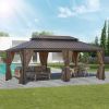 Brown Gazebo (Powder Coated)