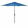 10 Feet Outdoor Patio Umbrella with Tilt Adjustment and Crank